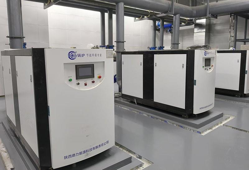 陕西德力能源科技有限责任公司客户2吨1400KW热水供热燃气锅炉案例